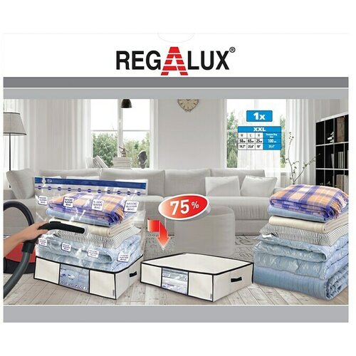REGALUX Vakuumska vreća s torbom XXL (Volumen: 81,25 l, 65 x 50 x 25 cm) Slike