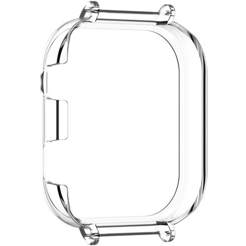 INF Transparent PC Watch Case Frame Compatible with Redmi Watch 6 &mdash; 20mm Band Connector Transparent, (5000264317) Cene