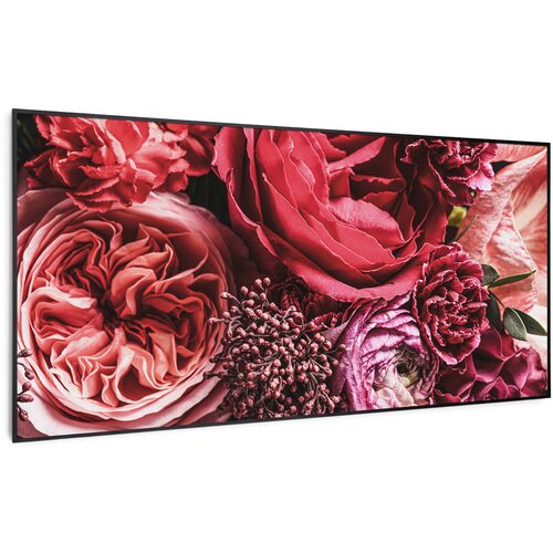 Klarstein Wonderwall Air Art Smart, infracrveni grijač, cvijet, Crna Cijene