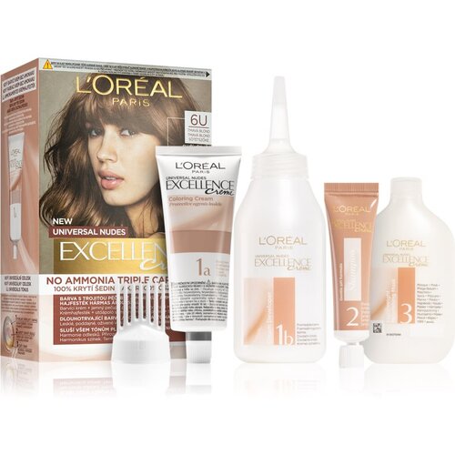 L´Oréal Paris excellence Creme Triple Protection boja za kosu za obojenu kosu za plavu kosu za sve tipove kose 48 ml nijansa 6U Dark Blonde Cijene