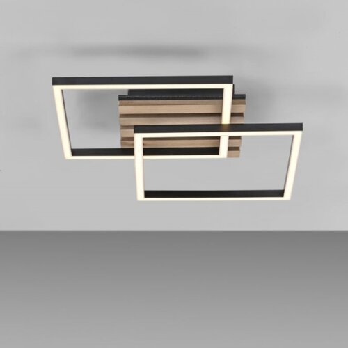 Just LIGHT. 14053-79 - LED plafonsko svetlo AKUSTIKA LED/15W/230V hrast/crna Slike