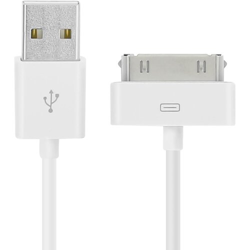 AVIZAR usb kabel apple konektor, 30-pin - bel, (20530555) Cene