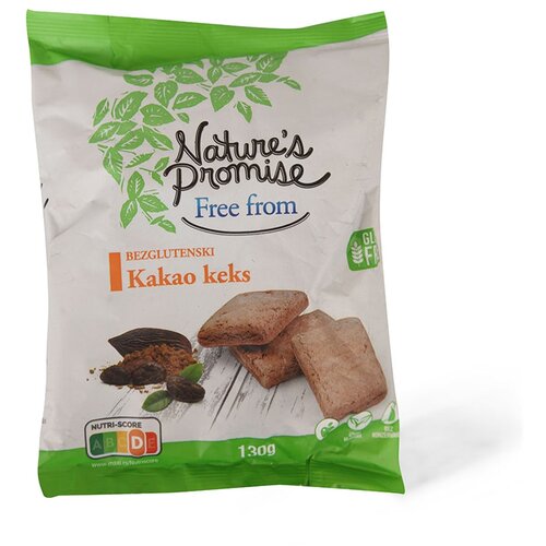 Nature¿s Promise Bezglutenski kakao keks NP 130g Cene