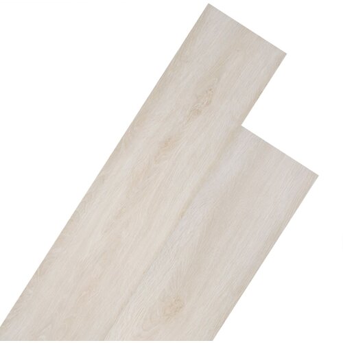 vidaXL PVC talne plošče 5,26 m² 2 mm barva bele hrastovine Cene