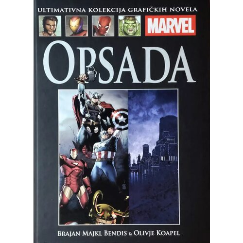 HachetteRS Brajan Majkl Brendis - Marvel grafičke novele 26 - Opsada Slike