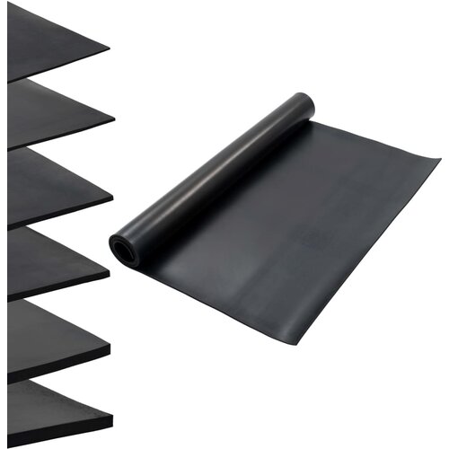vidaXL Talna preproga nedrseča guma 1,2x2 m 6 mm gladka Cene