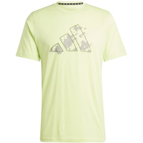 Adidas tr-es+ tee, muška majica za fitnes, žuta IJ9602 Slike