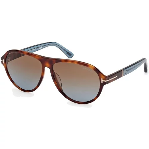 Tom Ford Quincy FT1080 53F ONE SIZE (59) Havana/Rjava