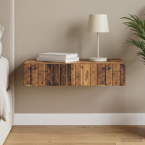 Stolna montirana na zid Staro drvo 87,5 x 34,5 x 17 cm Cijene