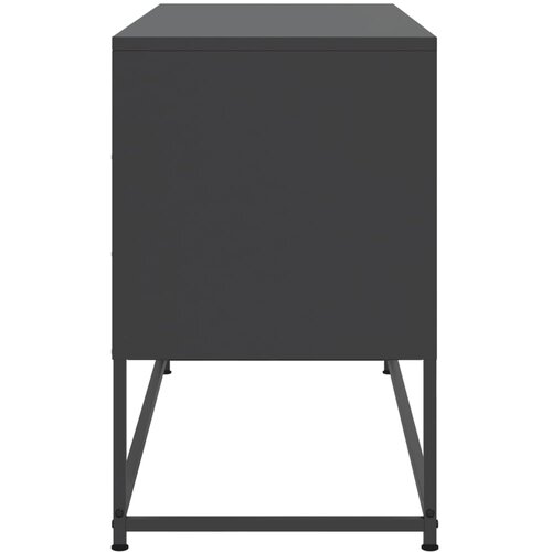  ormarić crni 100,5x39x60,5 cm čelični Slike