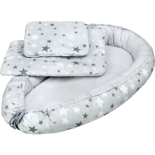 New Baby Gnijezdo grey stars 3u1 Cijene