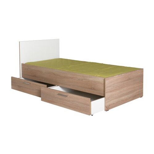 Kalune Design KRY-792-SD-2 SonomoWhite Single Bedstead Slike