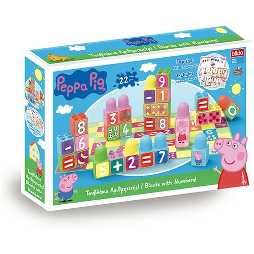 Bildo pepa prase konstruktor brojevi Slike