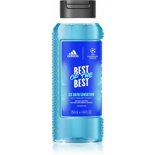 Adidas UEFA Champions League Best Of The Best osvježavajući gel za tuširanje za muškarce 250 ml