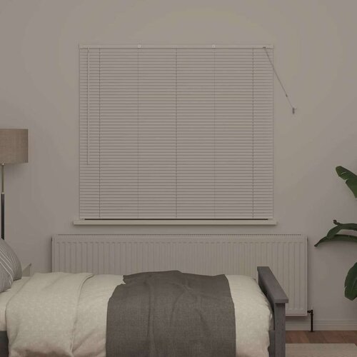  Venecijanski zastore Bijelo 130 x 140 cm Aluminij Slike