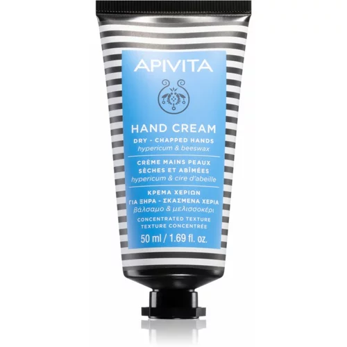 Apivita Hand Care Hypericum & Beeswax intenzivna krema za ruke s hidratantnim učinkom 50 ml