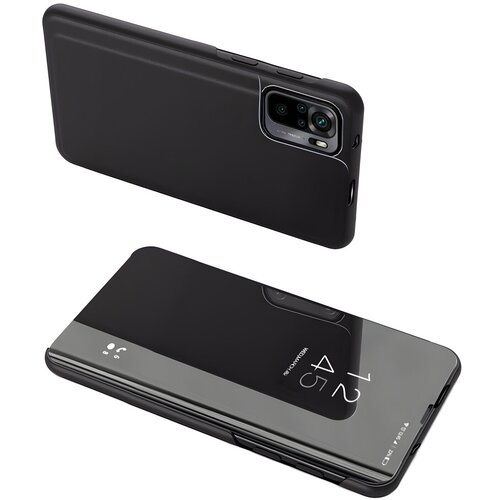  Ovitek Clear View za Xiaomi Redmi Note 10 Pro - Črna KP8907 Slike