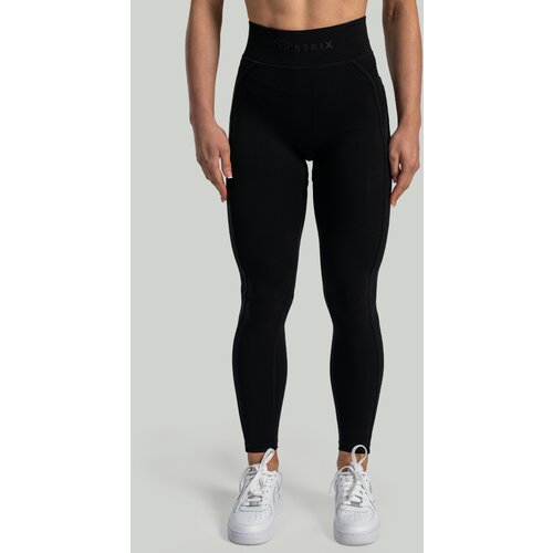 STRIX Ženske tajice Lunar Black Slike