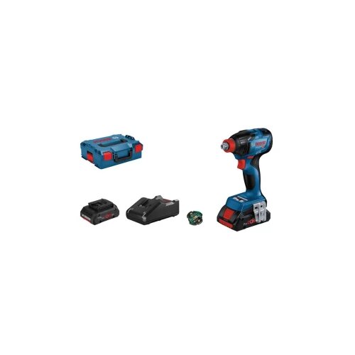 Bosch GDX 18V-210 C 06019J0203 aku- udarni stezač 18 V li-ion uklj. 2 akumulatora, uklj. punjač, uklj. kofer Slike