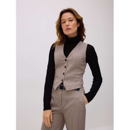 Reserved LADIES` VEST - boja kave Cijene