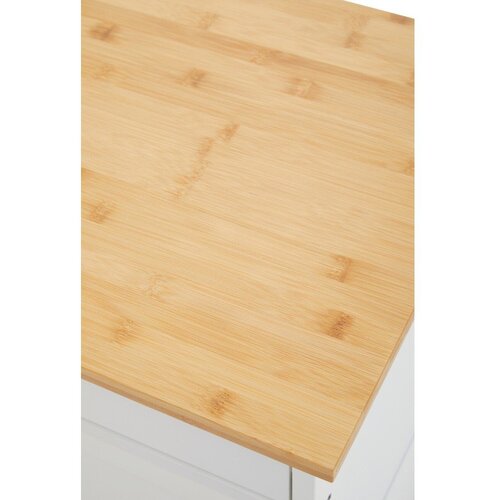 Premier Housewares Bambusov servirni voziček na kolesih 37x67 cm Harlow &amp;ndash; Slike