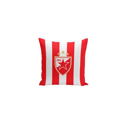 Stefan Ukrasni jastuk Crvena Zvezda, 40x40 cm, Belo-crveni Slike