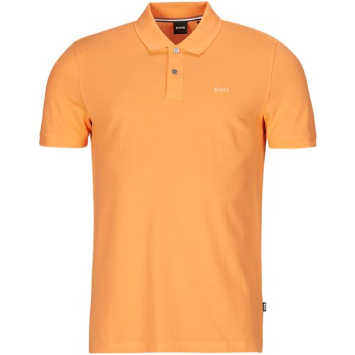 Boss Polo majice kratki rokavi Pallas Oranžna Slike