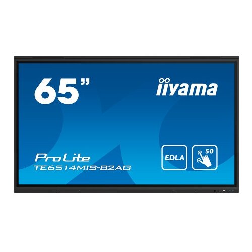 Iiyama 65" TE6514MIS-B2AG 4K UHD Google EDLA Certified Interactive display ( TE6514MIS-B2AG ) Cene