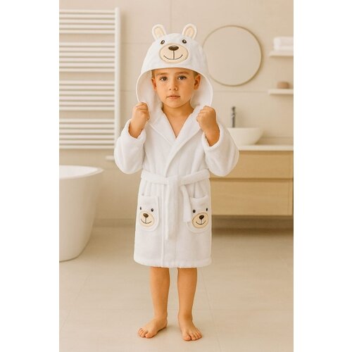 Ready Bade mantil Zoo - Beli Meda ( od 1 do 4 ) Cene