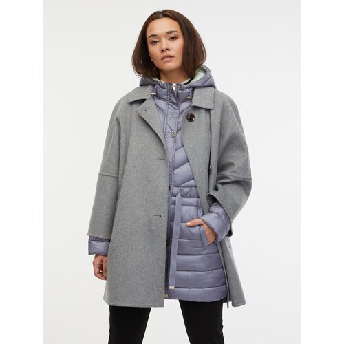 Orsay Women's Grey Wool Coat - Women's Cene