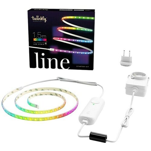 TWINKLY LED trak Line (RGB, 1,5 m, bel) Cene