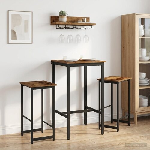  stolica 2 kom. Staro drvo 40 x 32 x 64 cm Slike