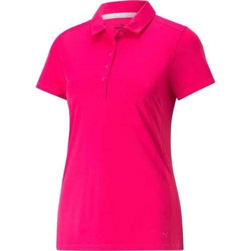 Puma Womens Gamer Golf Polo Orchid Shadow XS