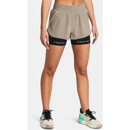 Under Armour Pjt Rck Flex Short Women&amp;#039;s Light Brown Sports Shorts Slike