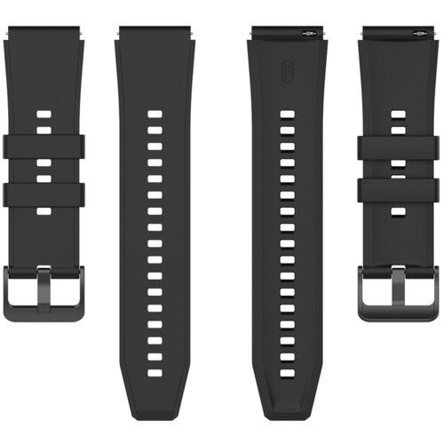 Huawei silikonska narukvica za pametne satove ORG 22mm crna Slike