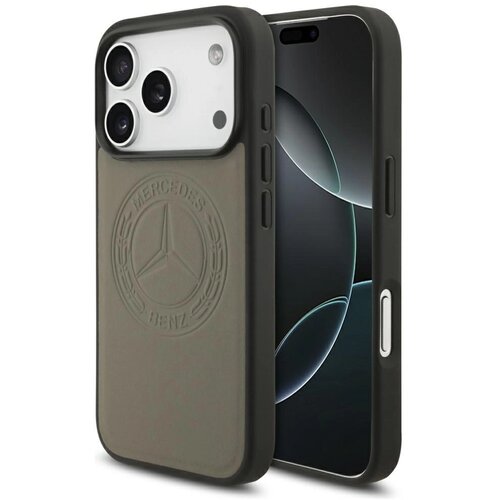 Mercedes USNJEN OVITEK Z VINTAGE LOGO MAGSAFE ZA IPHONE 17 PRO LUXURY, (5000345334) Cene