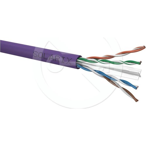Solarix SXKD-6-UTP-LSOH - LSOH, 100m/škatla, Dca-s2,d2,a1 Cene