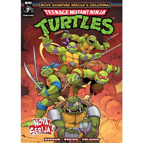Golconda Erik Barnam, Den &amp;Scaron;ening - TMNT: Nove avanture heroja u oklopima 7 Slike