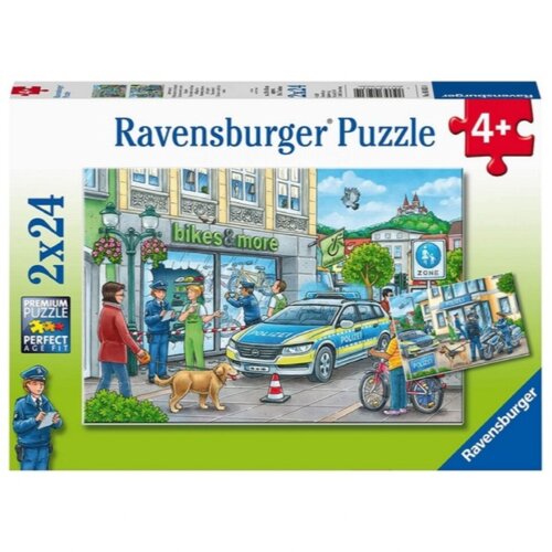 Ravensburger puzzle (slagalice) - Policajci na poslu Slike