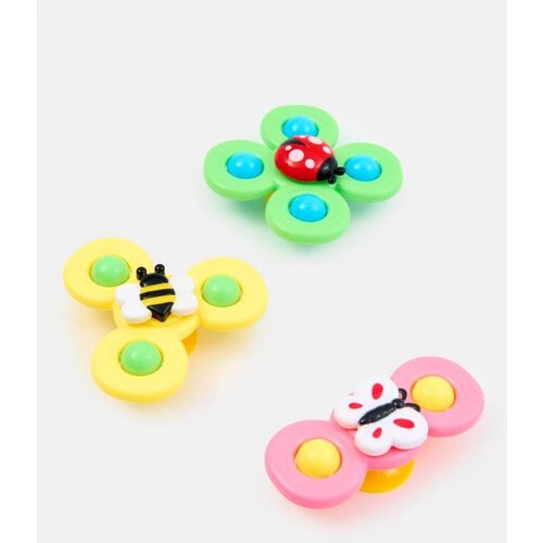 Sinsay Igračka &amp;ndash; Vrteće zvečkice s usisnom ča&amp;scaron;icom, pakiranje 3 komada Slike