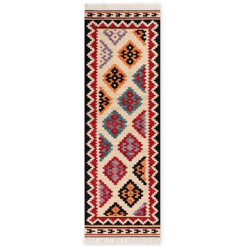 Hanse Home Rdeč obojestranski ročno tkan volnen tekač 60x190 cm Kamal Kian &amp;ndash; Nouristan Slike