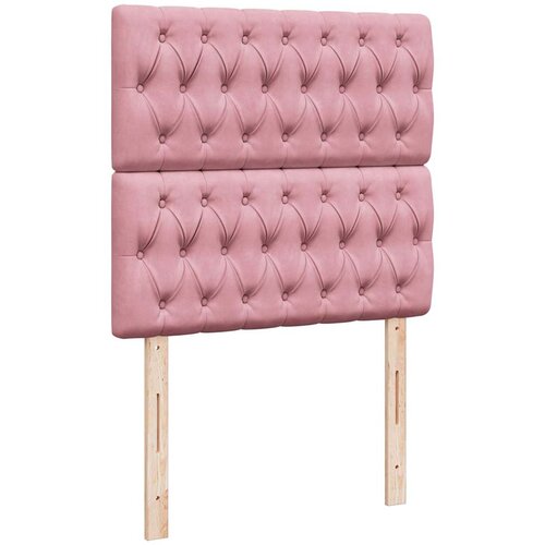 Box spring krevet s madracem ružičasti 80 x 200 cm bar&amp;scaron;unasti Slike