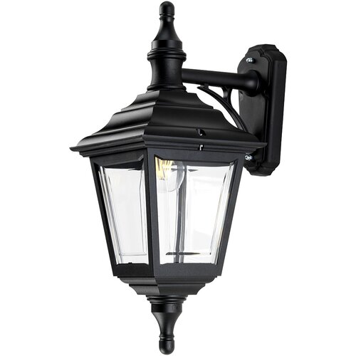 Elstead Lighting Elstead Kerry Zunanja stenska svetilka z 1 lučjo, črna, IP44, E27, (22100007) Cene