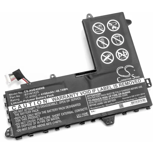 VHBW Baterija za Asus EeeBook E402MA, 4100 mAh