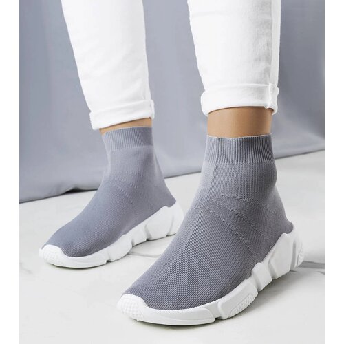 Gemre Gray high-top sneakers William Slike