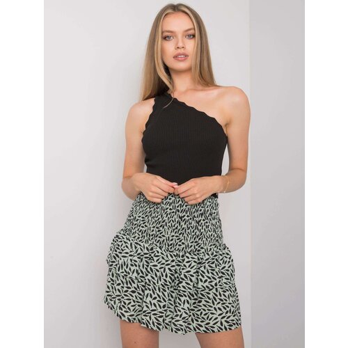RUE PARIS Skirt-RO-SD-2511-4.18P-black-green Slike