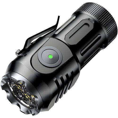 IZMAEL Mini LED svetilka z magnetom - črna Cene
