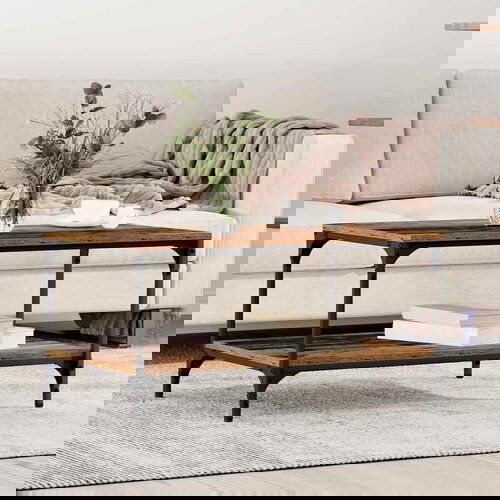 VidaXL Klubska miza Star les 80 x 50 x 40 cm Konstruiran les Slike