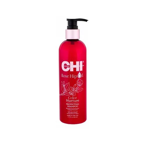 Farouk Systems chi rose hip oil color nurture zaščitni šampon za barvane lase 340 ml za ženske