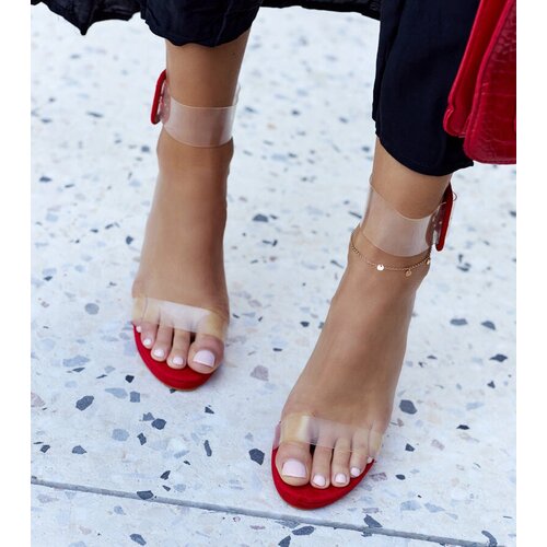 Gemre High-heeled sandals with transparent upper Janan Cene